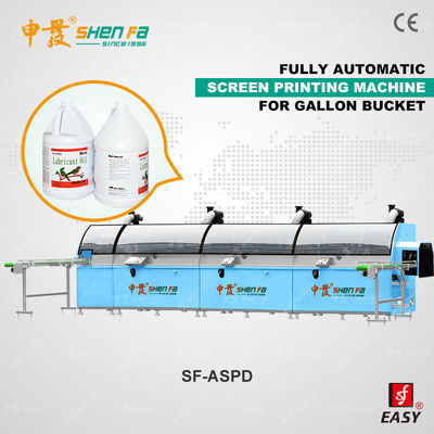 プラスチックびんのために制御される1つから3つの色のサーボ スクリーンの印字機PLC